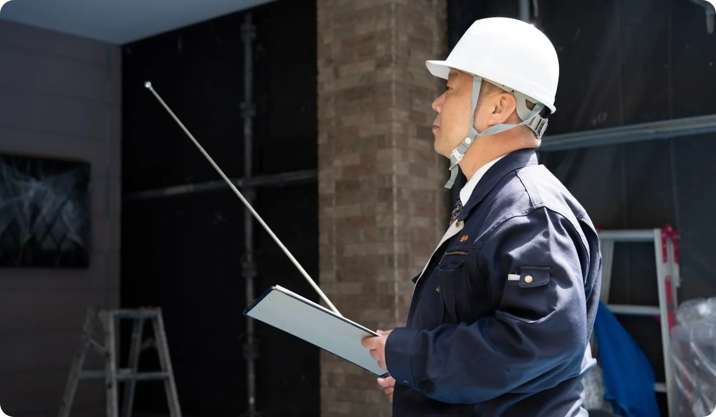 大阪市西区新町を拠点に外壁塗装・雨漏り修理・防水工事を行う創和の現場確認