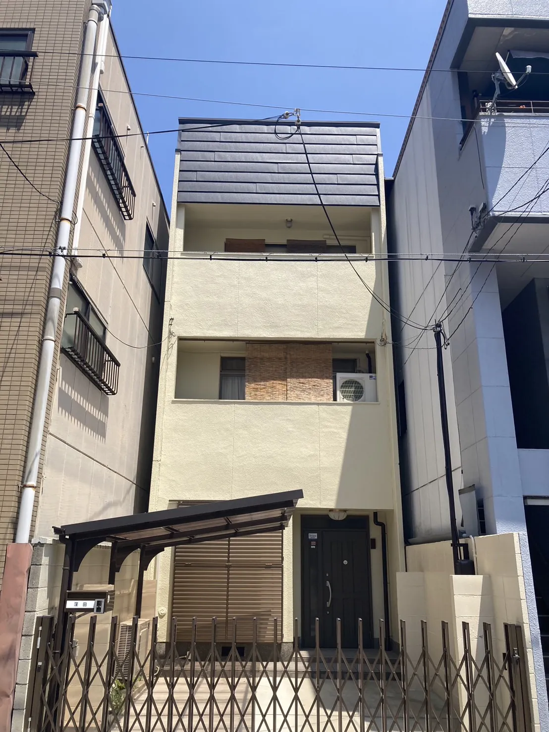 京都市南区　K様邸｜京都市南区の外壁塗装の施工事例｜施工写真2｜大阪市西区新町の創和