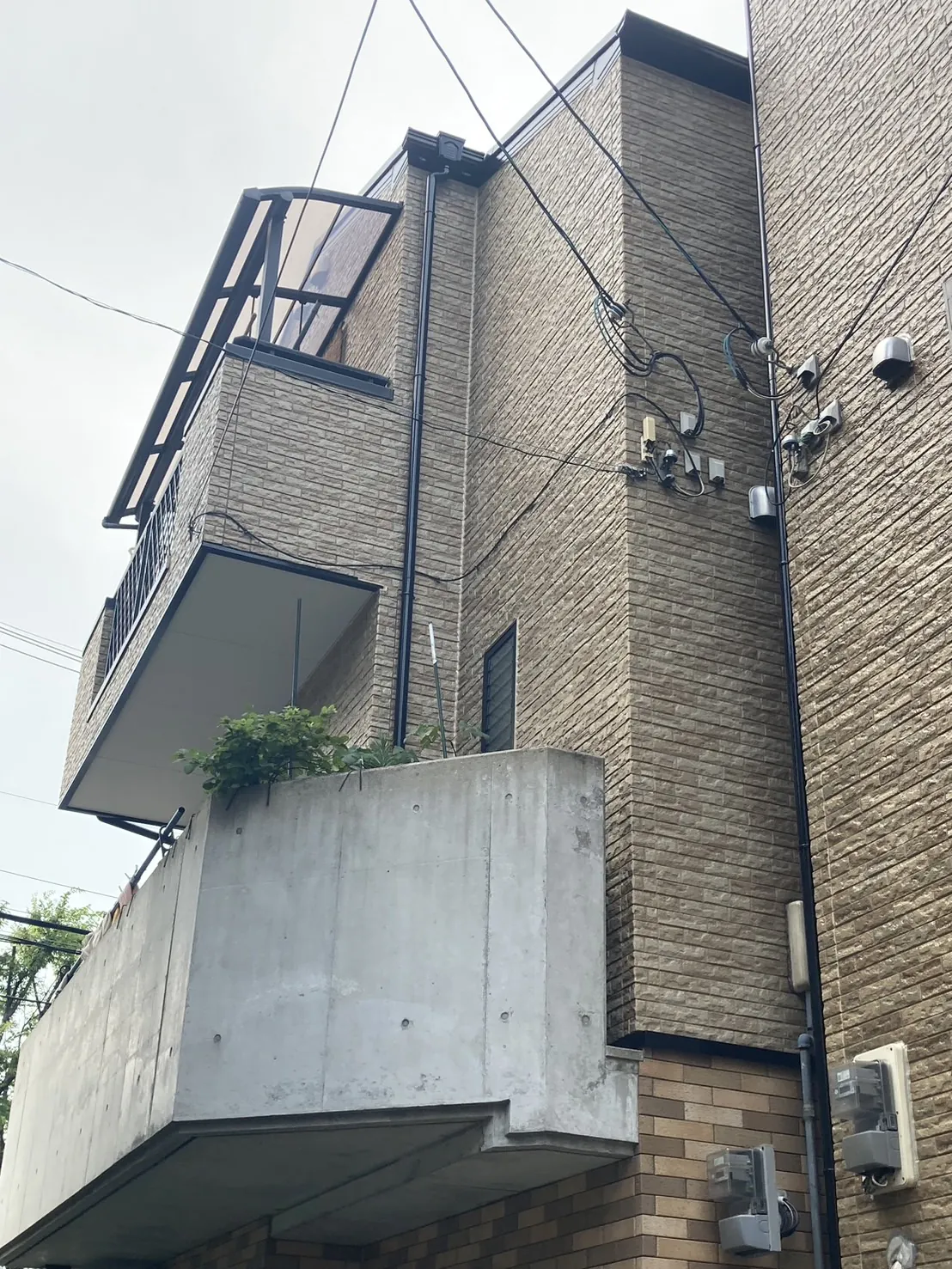 都島区　様邸｜大阪市都島区の外壁塗装の施工事例｜施工写真2｜大阪市西区新町の創和